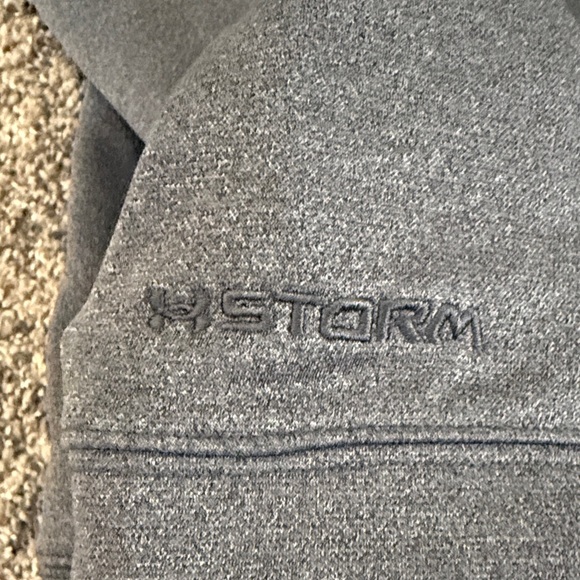 Under Armour Charcoal Hoodie with Pink and Camo Accents - Picture 9 of 12